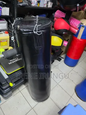Black Punching Bag - Boxing Bags Available