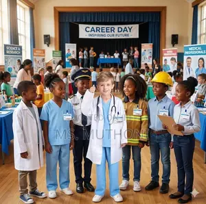 Kids Doctor & Surgeon Role Play Costume (4-12 Years)