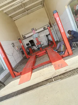 Sunshine Italy 3D Wheel Alignment Machine with 4-Post Lift
