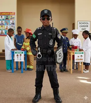 Premium Kids' Police SWAT Costume Set