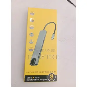 Brand New 8-in-1 USB-C Multifunction Adapter Hub