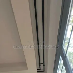 Elegant Powder-Coated Curtain Rods - Nairobi