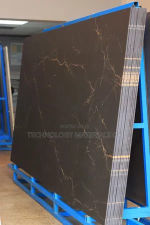 Rafal Black Sintered Stone Slab | Mvuto wa Marumaru