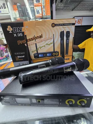 BNK X35 Premium Wireless Mic System - Kanisa & Matukio