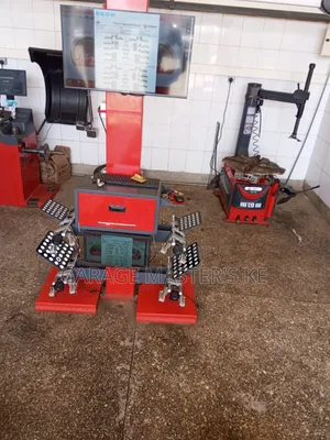 3D Wheel Alignment Machine - Professional Garage Equipment