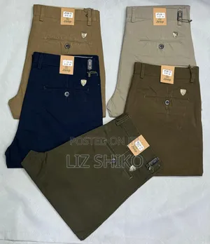 Suruali za Kiume za Khaki za Kawaida - Chapa ya Jeep