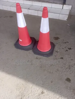 High-Visibility Traffic Cones