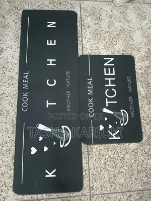 Gale Rubber Bottom Kitchen Mat Set (2pcs)