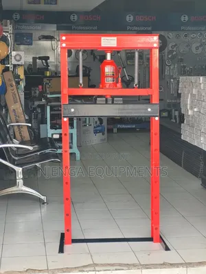 32-Ton Hydraulic Shop Press - Brand New