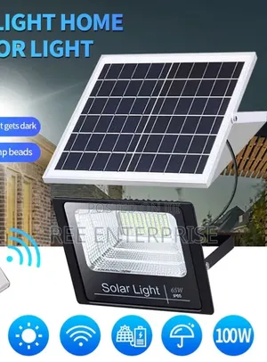 Mwanga wa Solar Flood US-100W