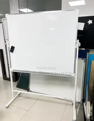 Corporate 4x3ft Wheeled Whiteboard Stand