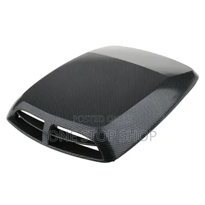 Carbon Fiber Hood Scoop Air Intake Vent Cover