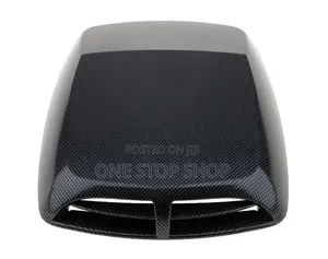 Durable ABS Hood Scoop with Carbon Fiber Finish for Nissan