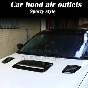 Bonnet Scoop - Adhesive Backing Exterior Styling
