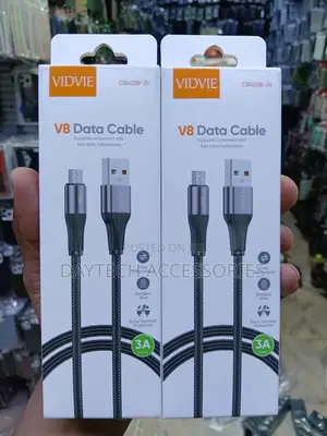 Vidvie Micro USB Fast Charging & Data Cable (1M, Black)