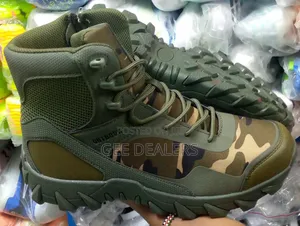Camouflage Outdoor Tactical Military Boots