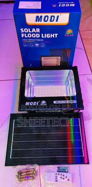 Brand New 200W Automatic Solar Floodlight