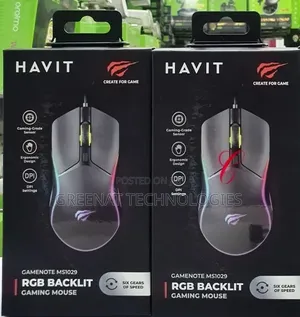 Havit Gamenote MS1029 RGB Backlit Gaming Mouse