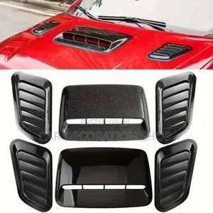 Decorative Stick-on Bonnet Air Vents with Scoop
