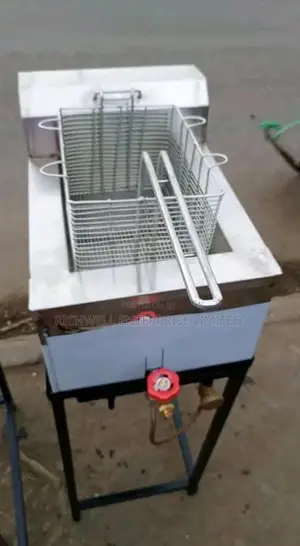 10L Heavy-Duty Gas Deep Fryer - Brand New