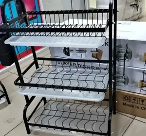 3-Tier Kitchen Storage Rack na Rafu