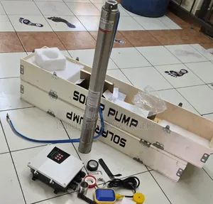 Solar Submersible Pump with Controller (123m Head)