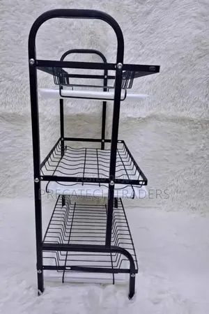 Brand New Kitchen Rack with Baskets & Hooks