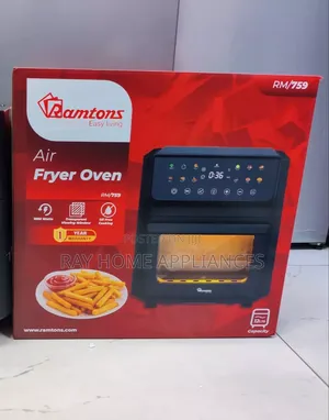 Ramtons Air Fryer 12L - Nyeusi