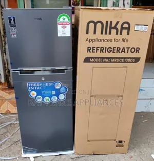 Brand New Mika 138L Direct Cool Double Door Refrigerator