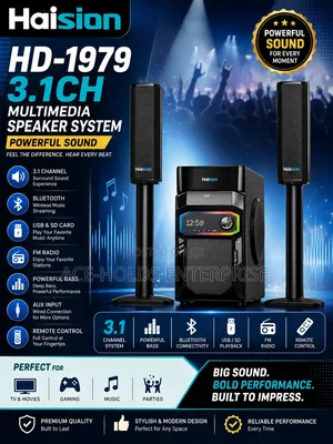 Haision HD-1979 mfumo wa spika za Multimedia 3.1CH