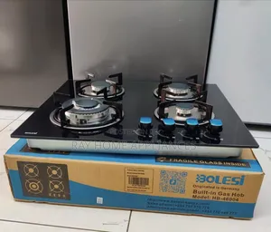 60cm Bolesi Built-in Gas Hob - 4 Burners