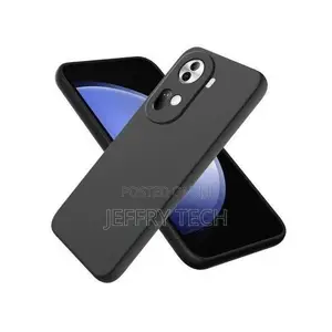 Oppo Reno 11 Pro 5G Silicone Back Case - Black