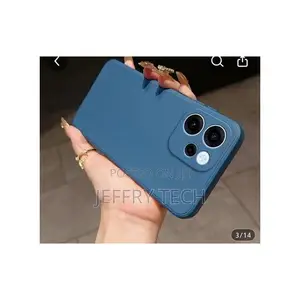 Oppo Reno 15f Silicon Back Case - Blue