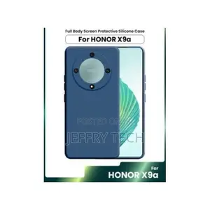 Huawei Honor X9a 5G Silicone Back Case - Blue