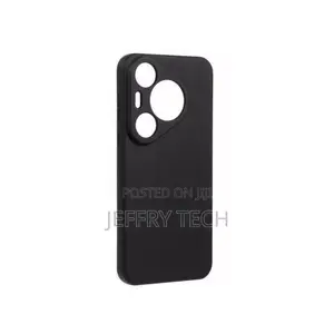 Huawei Pura 70 Silicone Back Case - Black
