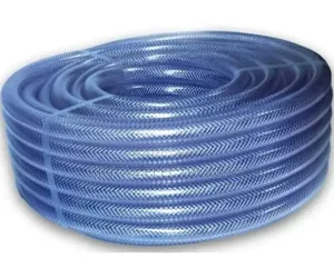 Braided 1" Clear Hose Pipe 15m