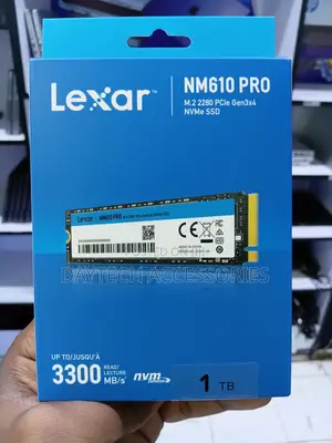 Lexar NM610 PRO 1TB M.2 NVMe PCIe SSD