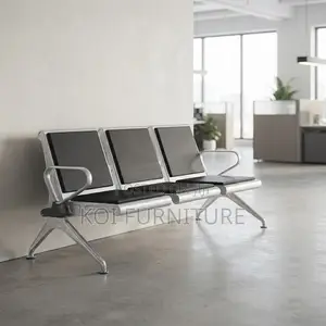 Benchi la Kupokelea la Watu Watatu la Metali