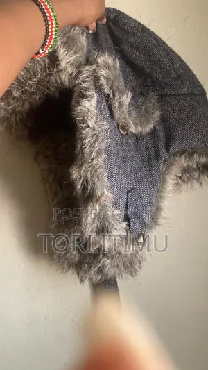 Brand New Ushanka Hat - Gray