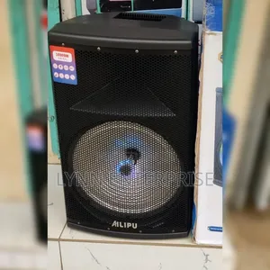 Ailipu Rechargeable Trolley Speaker 15" 3511 with Wireless Mic