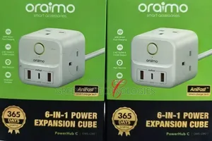 Oraimo PowerHub C OWS-U342 6-in-1 Power Expansion Cube 20W Fast Charge