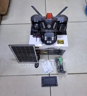 Triple Lens Solar 4G Outdoor Security Camera