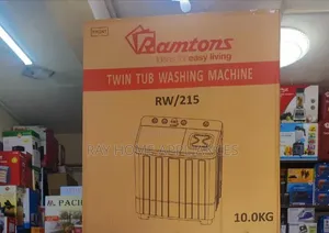 10kg Ramtons Washing Machine Twin Tub na Air Dryer RW215