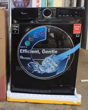 Ramtons Mashine ya Kufulia Wash & Dry 10KG Washer, 7Kg Dryer RW219 Nyeusi