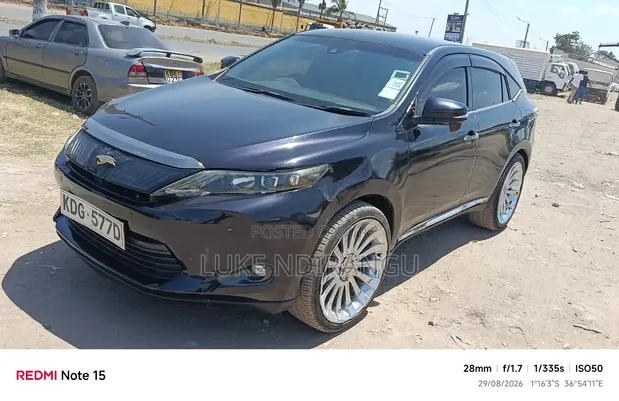 Toyota Harrier 2014 Black - 1