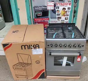 Mika Standing Cooker 3 Gas + 1 Umeme, 58cm