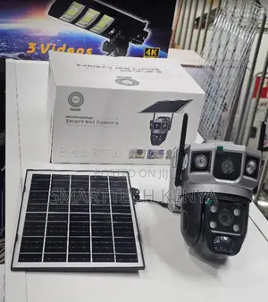 Dual Lens Solar PTZ 4G Wireless CCTV Security Camera