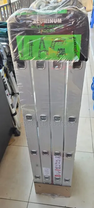 Ladder ya Aluminium ya Heavy Duty ya Matumizi Mengi - Mpya Kabisa