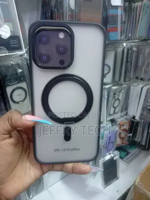 Kifaa cha Kioo cha Sumaku chenye Simu ya Pete kwa iPhone 14 Pro Max