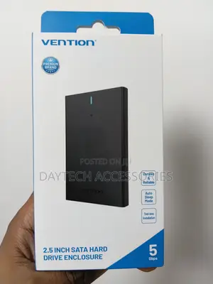 Vention 2.5-Inch SATA Hard Drive Enclosure (KPAB0)
